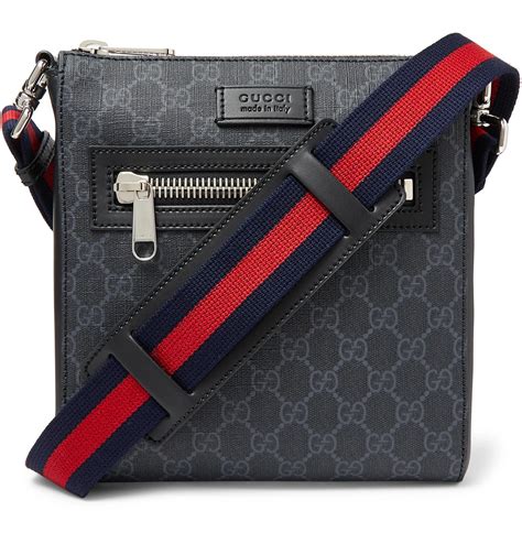 gucci men's small messenger bag|gucci men's messenger bag price.